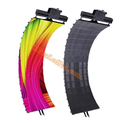P10 SMD Outdoor Flexible LED Curtain Wall 320 x 1280mm [CLP-OFCP10MM]